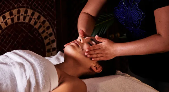 Massage du visage